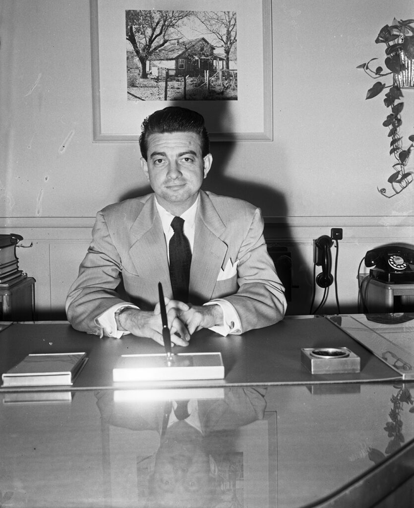 Tom Vandergriff poses for photo. 