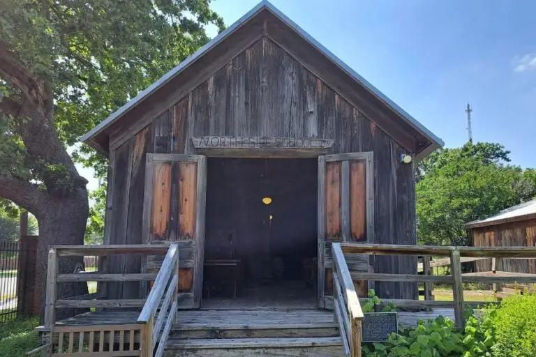 Photo of the North Side School at Knapp Heritage Park
