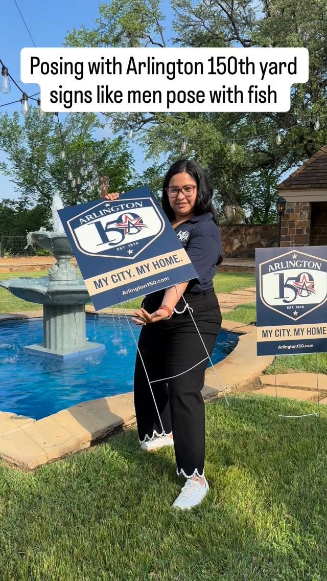 Show off your hometown pride! Arlington residents, businesses and organizers are invited to pick up Arlington 150th Anniversary yard signs for free as part of the city’s yearlong sesquicentennial celebration. Find your free yard sign at City Hall or a public library or recreation center near you!

🔗Learn more at the link in our bio
#arlington150