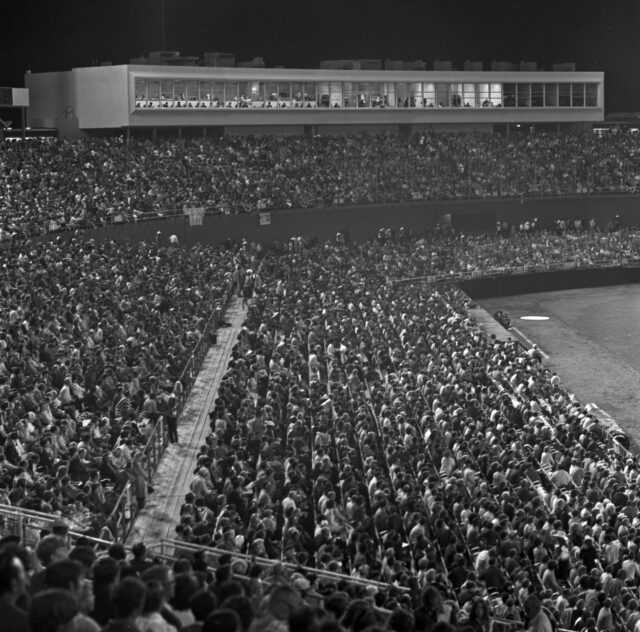The Texas Rangers first game in Arlington vs. 2026. Different stadium, and a different view, but the one thing that stays the same is the excitement when it's baseball time in Texas!

#Arlington150